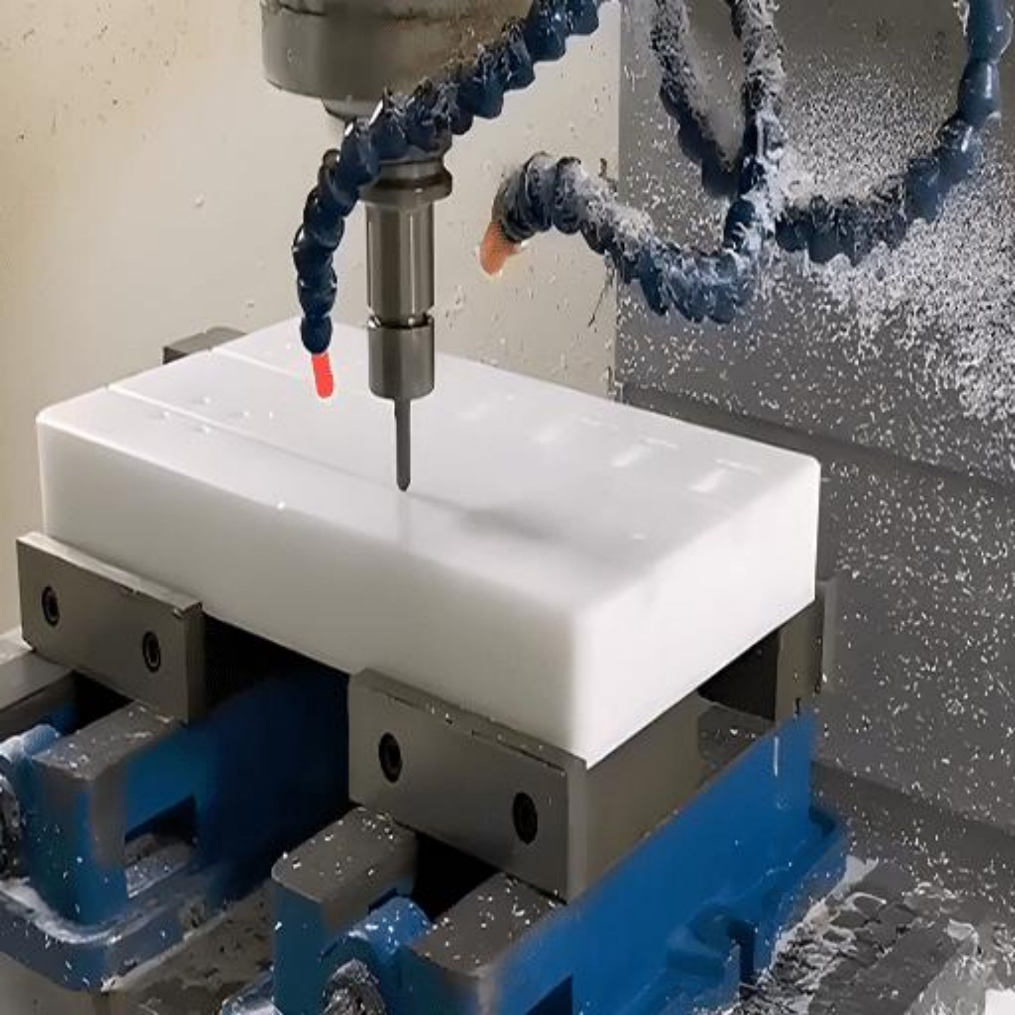 Pièce plastique usinée sur mesure - GDNC Usinage