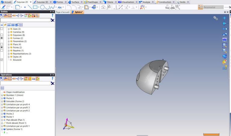 Conception CAO TopSolid GDNC Usinage